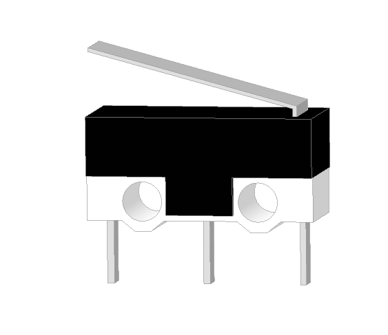 Free STL file Microswitch 12,7X5,6mm 📱 ・3D printer model to download・Cults